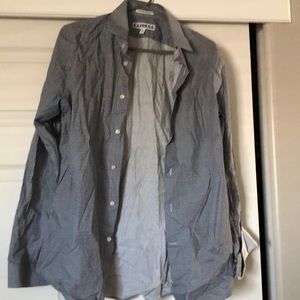 Express extra slim fit button up